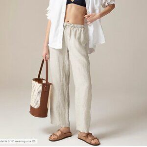 J. Crew Cream Straight Leg Pants